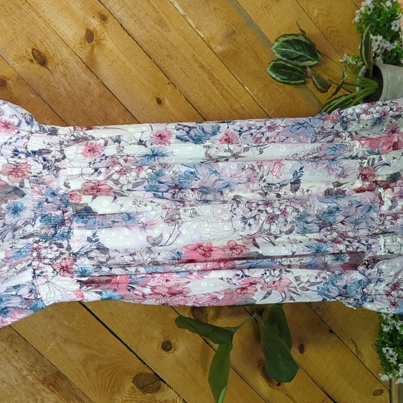 NWT Lane Bryant floral dress 18 / 20 ladies - Picture 6 of 10